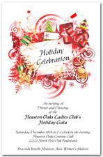 Holiday Charm Party Invitations