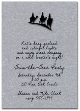 Wise Men on Shimmery Silver