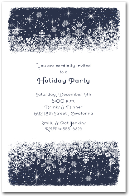 holiday party invitation background