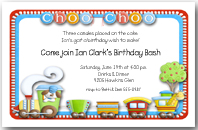 Choo ChooTrain Invitations