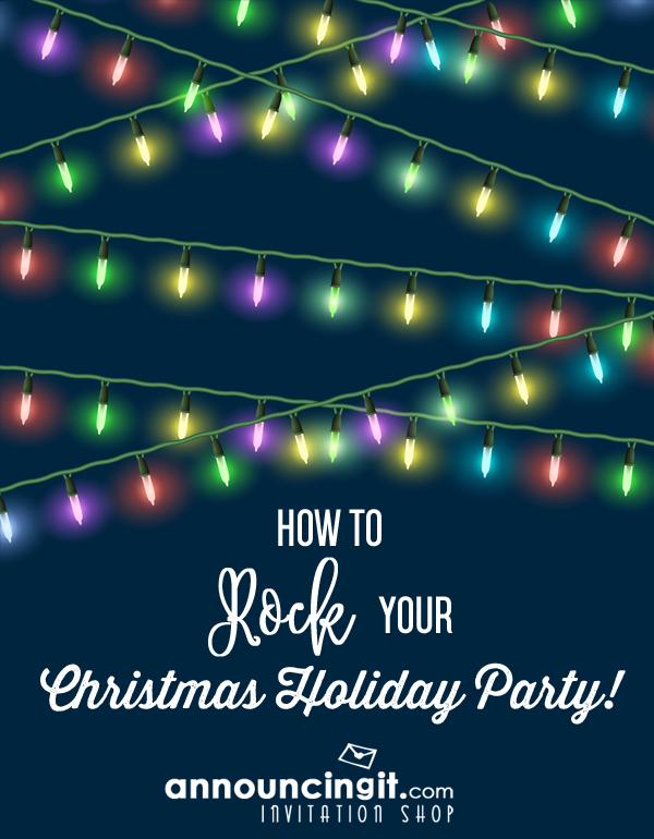 How to Rock your Holiday Christmas Party