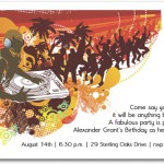 DJ Summer Party Invitation