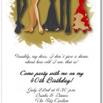 Legs Formal Party Invitation