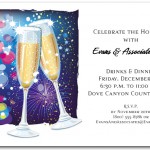 Champagne and Fireworks Invitations