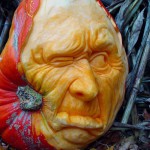 Carved Pumpkin – Rough Day