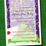 Carnivalesque Mardi Gras Party Invitations