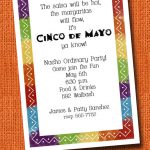 Cinco de Mayo Party Invitations