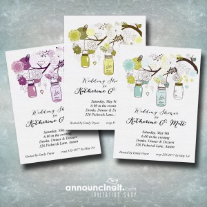 Mason Jar Party Invitations | AnnouncingIt.com Blog