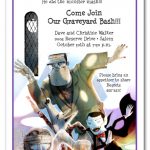 Monster Mash Halloween Party Invitations