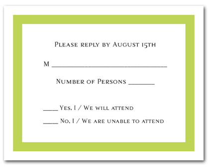 Celery RSVP Cards #5