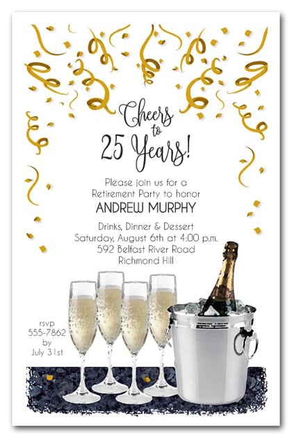 Champagne Bucket Anniversary