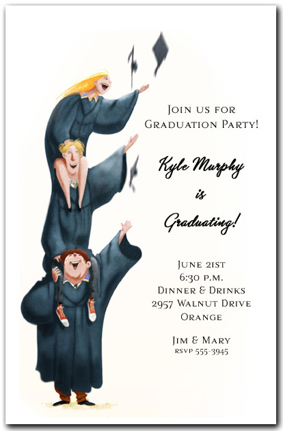 Higher Learning Graduation Invitation