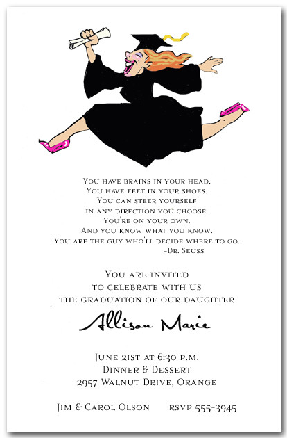 Leaping Gal Graduation