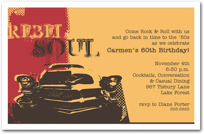 Rebel Soul Car Birthday