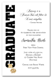 Tassel Charm & Black Graduation
