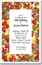 Bow Tie Pasta Party Invitations