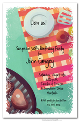 Barbecue is Ready Party Invitations