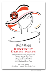 Dressed Derby Party Invitations