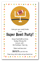 Super Bowl Invitations Football Party Invitations
