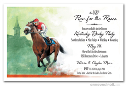 Front Runner Kentucky Derby Invitations