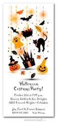 Haunted Sights Halloween Invitations