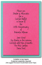 Layers~Turquoise/Hot Pink