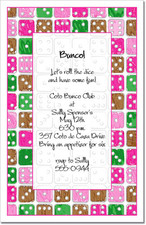 Roll the Dice Party Invitations