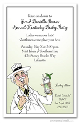 Southern Hospitality Derby Party Invitations