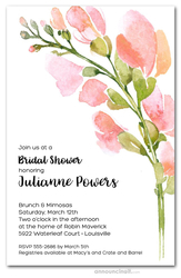 Spring Buds Bridal Shower Invitations