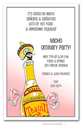 Tequila Worm Party Invitations