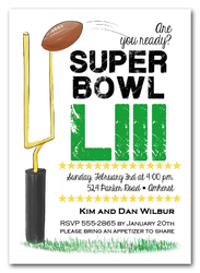 Super Bowl Invitations Football Party Invitations