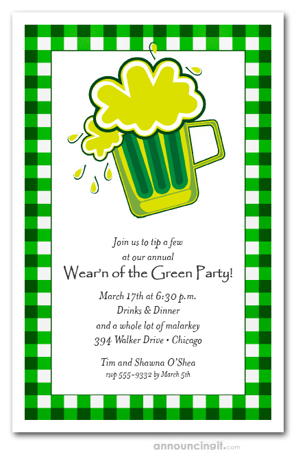 green-beer-on-plaid-st-patrick-s-day-party-invitations