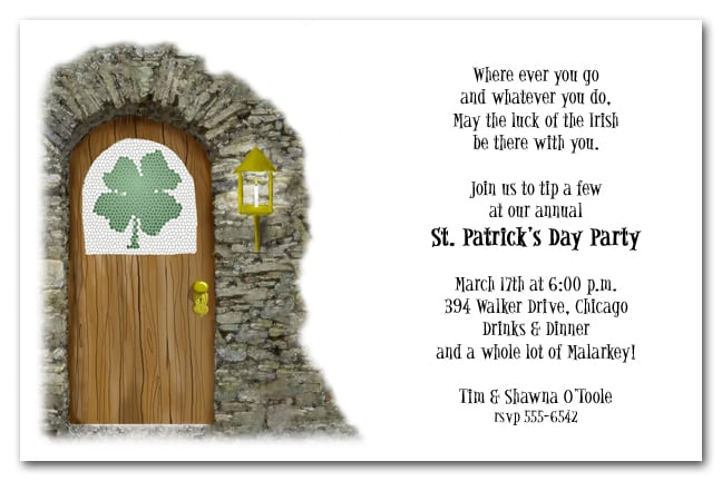 st patrick s day party invitations