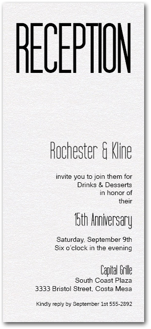 Business Reception Invitation 2