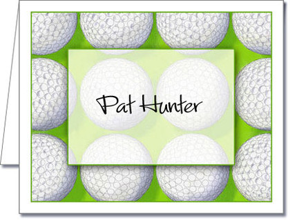 Note Cards: Score Golf