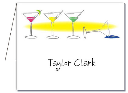 Note Cards: 123 Floor Martinis