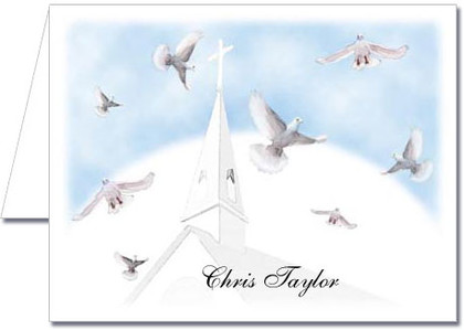 Note Cards: Church Steeple