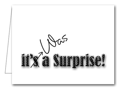 Note Cards: Black Dot Surprise Party