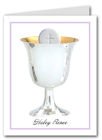 Note Cards: Silver Chalice Lilac