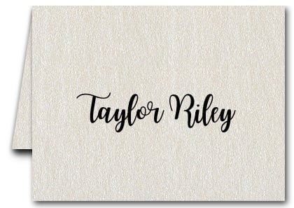 Note Cards: Shimmery Quartz