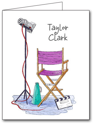 Note Cards: Director's Chair