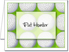 Note Cards: Score Golf