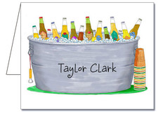 Note Cards: Bucket of Bottles