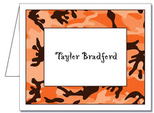 Note Cards: Halloween Camo