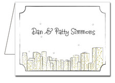 Note Cards: City Skyline