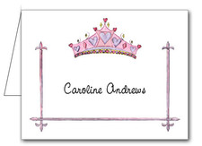 Note Cards: Crowned Pink