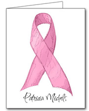 Note Cards: Awareness Pink