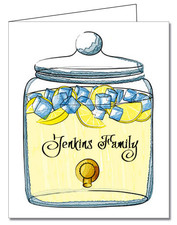Note Cards: Infusion Jar