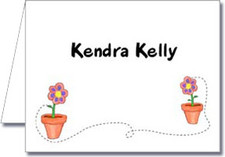 Flower Pots Notecard