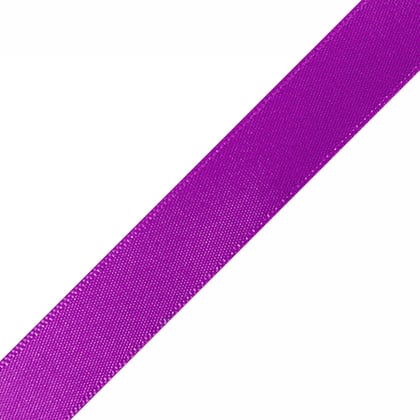 Pre-Cut Purple Ribbons 5/8" x 10"
